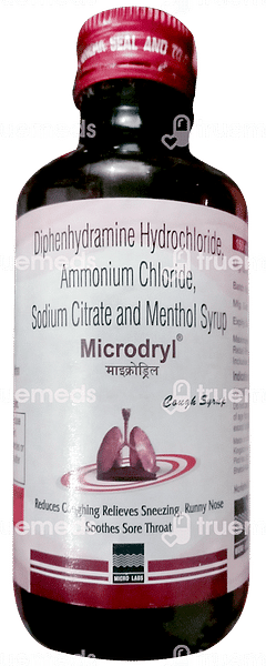 Microdryl Syrup 100ml Microdryl Syrup 100ml