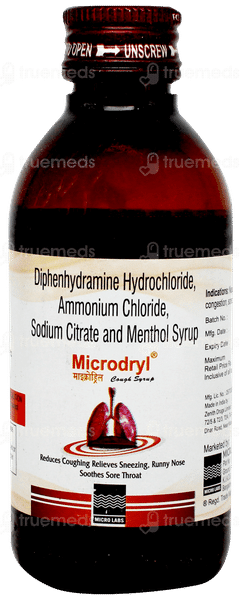 Microdryl Syrup 100ml Microdryl Syrup 100ml