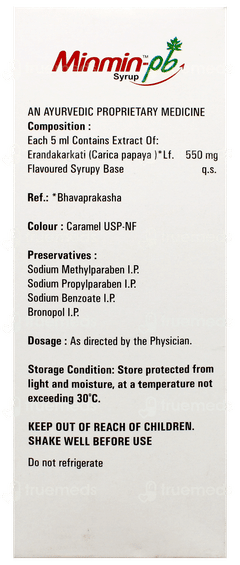 Minmin Pb Syrup 120ml