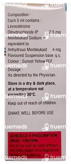 Monast Lc Syrup 60 ML