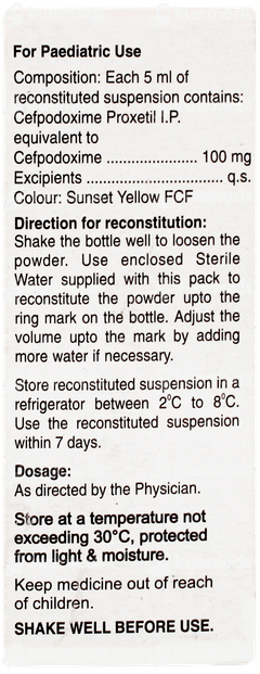 Monotax O 100 Orange & Lemon Flavour Dry Syrup 30ml Monotax O 100 Orange & Lemon Flavour Dry Syrup 30ml
