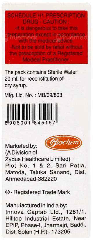 Monotax O 100 Orange & Lemon Flavour Dry Syrup 30ml