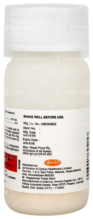 Monotax O 100 Tangy Orange & Lemon Flavour Dry Syrup 30Ml