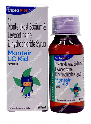 Montair Lc Kid 4/2.5 MG Syrup 60 ML