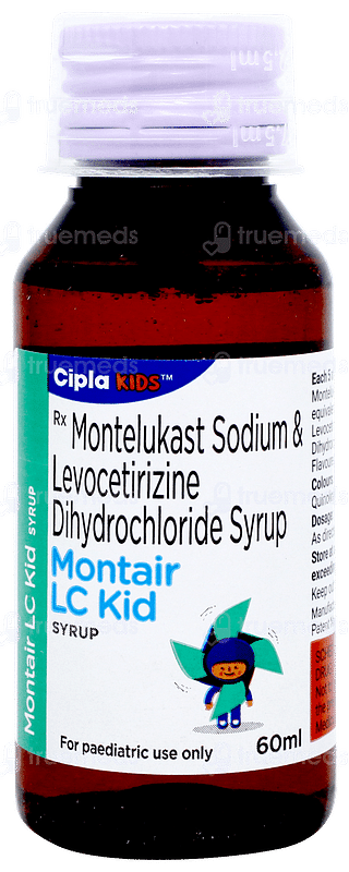 Montair Lc Kid Syrup 60ml