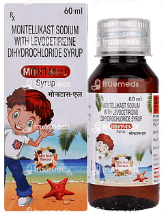 Montas L Mix Fruit Flavour Syrup 60ml