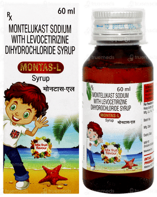 Montas L Mix Fruit Flavour Syrup 60ml