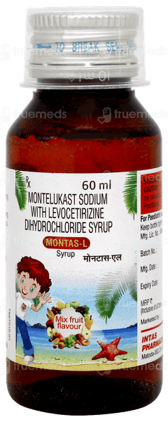 Montas L Mix Fruit Flavour Syrup 60ml Montas L Mix Fruit Flavour Syrup 60ml