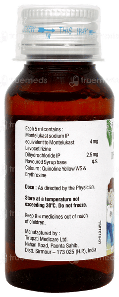 Montas L Mix Fruit Flavour Syrup 60ml Montas L Mix Fruit Flavour Syrup 60ml