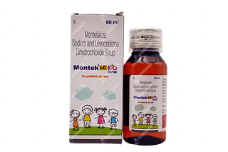 Montek Lc Kid 4/2.5 MG Syrup 60 ML