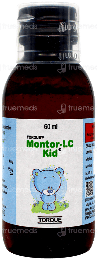 Montor Lc Kid Syrup 60ml