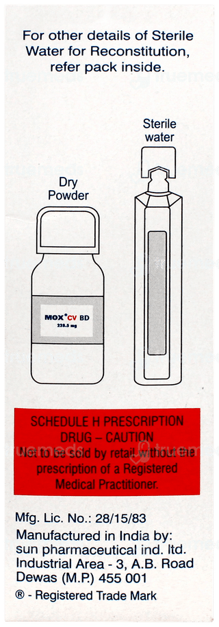 Mox Cv Bd 228.5mg Suspension 30ml