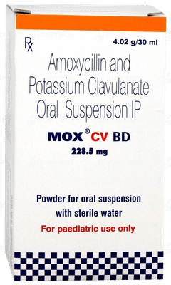Mox Cv Bd 228.5mg Suspension 30ml Mox Cv Bd 228.5mg Suspension 30ml