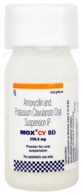 Mox Cv Bd 228.5mg Suspension 30ml