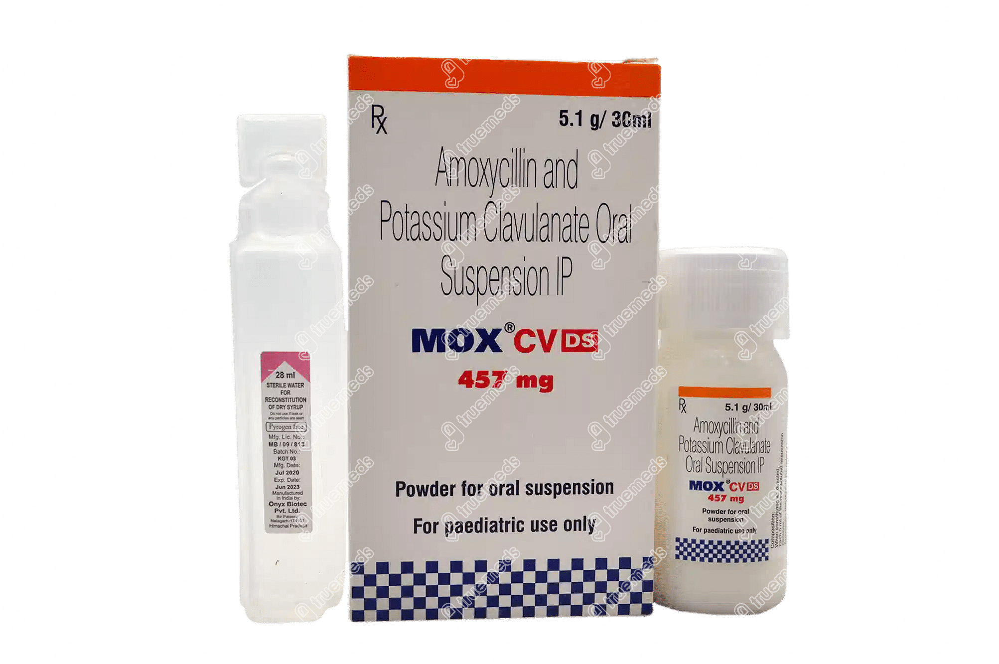 Mox Cv Ds 400/57 MG Syrup 30 ML  Order Mox Cv Ds 400/57 MG Syrup