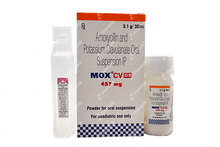 Mox Cv Ds 400/57 MG Syrup 30 ML