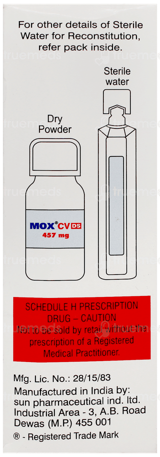 Mox Cv Ds 457Mg Suspension 30Ml