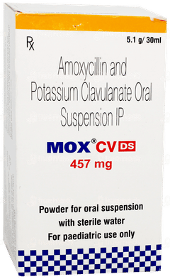 Mox Cv Ds 457Mg Suspension 30Ml Mox Cv Ds 457Mg Suspension 30Ml