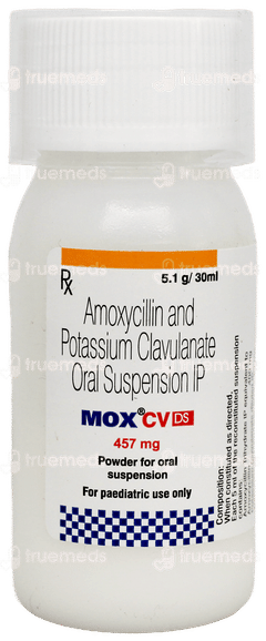 Mox Cv Ds 457Mg Suspension 30Ml Mox Cv Ds 457Mg Suspension 30Ml