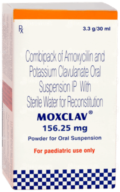 Moxclav 156.25mg Suspension 30ml Moxclav 156.25mg Suspension 30ml