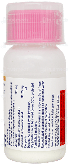 Moxclav 156.25mg Suspension 30ml Moxclav 156.25mg Suspension 30ml