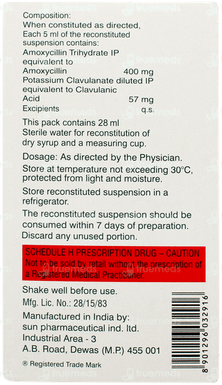 Moxclav Ds Suspension 30ml