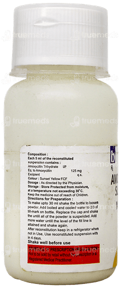 Moxilium 125 Mg Syrup 30 Ml