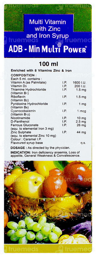 Multipower Syrup 100 ML