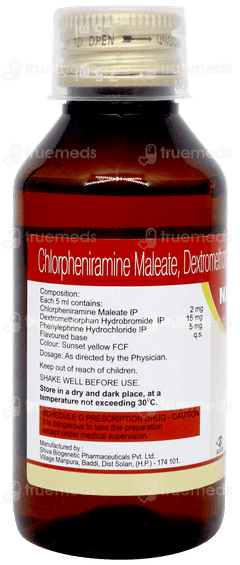 Nakuf Dx Sf Orange Flavour Syrup 100ml