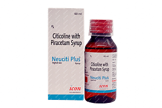 Neuciti Plus 500/400 MG Syrup 60 ML