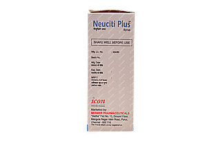 Neuciti Plus 500/400 MG Syrup 60 ML