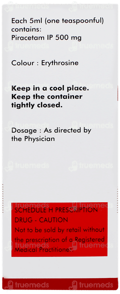 Neurocetam Syrup 100ml Neurocetam Syrup 100ml