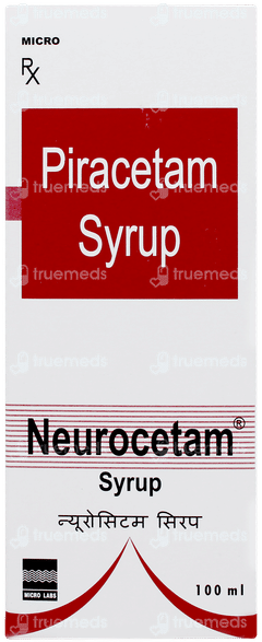 Neurocetam Syrup 100ml Neurocetam Syrup 100ml