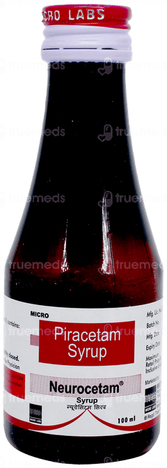 Neurocetam Syrup 100ml Neurocetam Syrup 100ml
