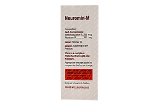 Neuromin M 500 Mcg/500mg Syrup 100 ML