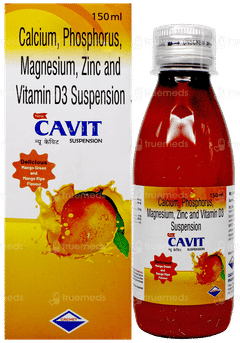 Cavit New Mango Green And Mango Ripe Flavour Suspension 150Ml Cavit New Mango Green And Mango Ripe Flavour Suspension 150Ml