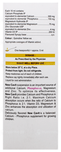 Cavit New Mango Green And Mango Ripe Flavour Suspension 150Ml