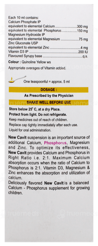 Cavit New Mango Green And Mango Ripe Flavour Suspension 150Ml