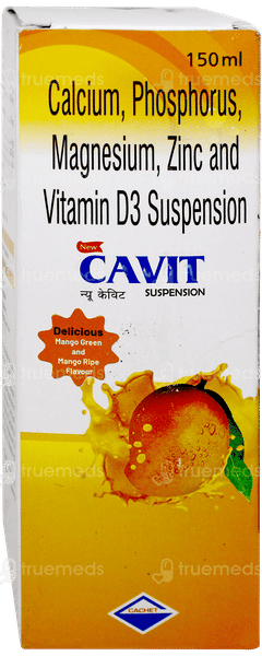 Cavit New Mango Green And Mango Ripe Flavour Suspension 150Ml