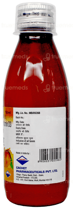 Cavit New Mango Green And Mango Ripe Flavour Suspension 150Ml