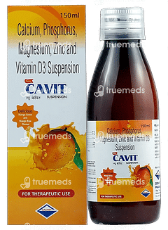 New Cavit Mango Green And Mango Ripe Flavour Suspension 150ml