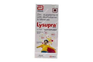 New Lysupra Syrup 200 ML