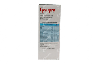 New Lysupra Syrup 200 ML