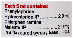 Nocold Syrup 60Ml Nocold Syrup 60Ml