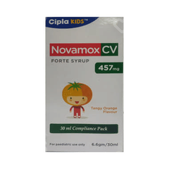 Novamox Cv Forte Orange Flavour Syrup 30ml