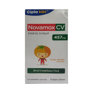 Novamox Cv Forte Orange Flavour Syrup 30ml