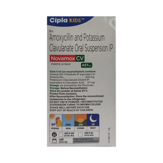 Novamox Cv Forte Orange Flavour Syrup 30ml