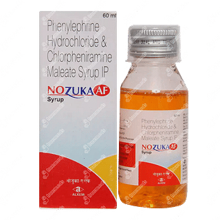 Nozuka Af 5/2 MG Syrup 60 ML