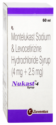 Nukast 4 Syrup 60ml