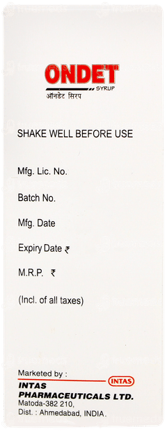 Ondet Mix Fruit Flavour Syrup 30ml Ondet Mix Fruit Flavour Syrup 30ml